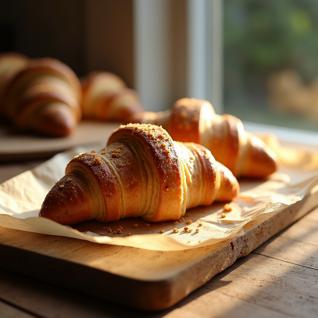 Croissant de mantequilla