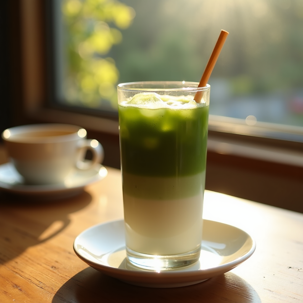 Matcha helado
